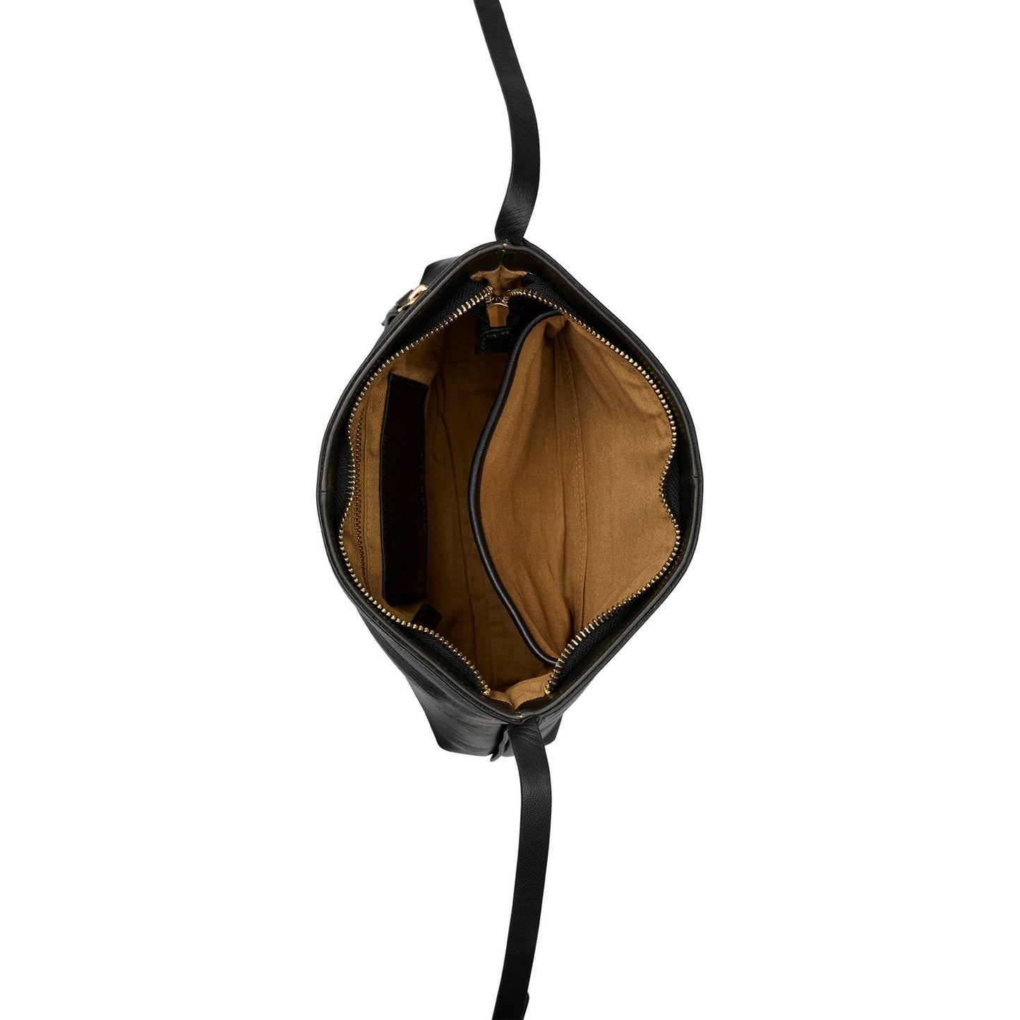 Crossbody Fine Florence Zip - Zwart