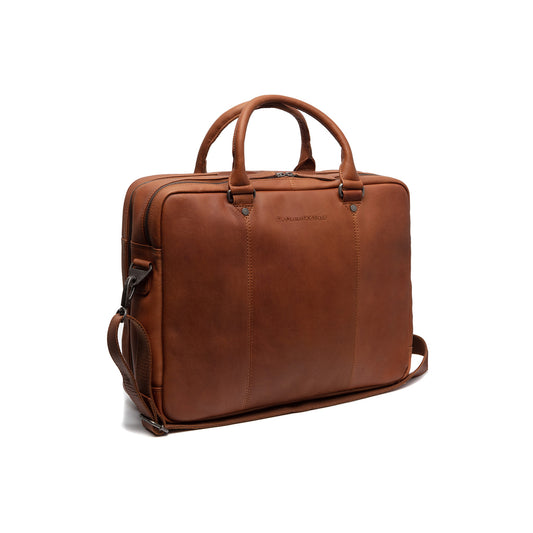 Laptoptas Boston - Cognac
