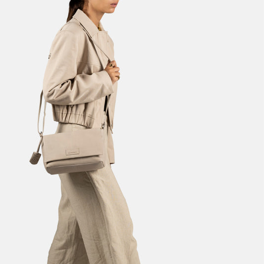 Schoudertas Soft Skylar Satchel - Beige