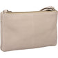 Schoudertas Soft Skylar Double Pocket Zip - Beige