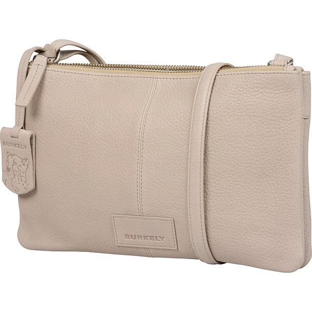 Schoudertas Soft Skylar Double Pocket Zip - Beige