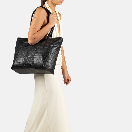 Werktas Cool Colbie Wide Tote 15.6" - Zwart