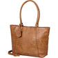 Werktas Cool Colbie Wide Tote 15.6'' - Cognac