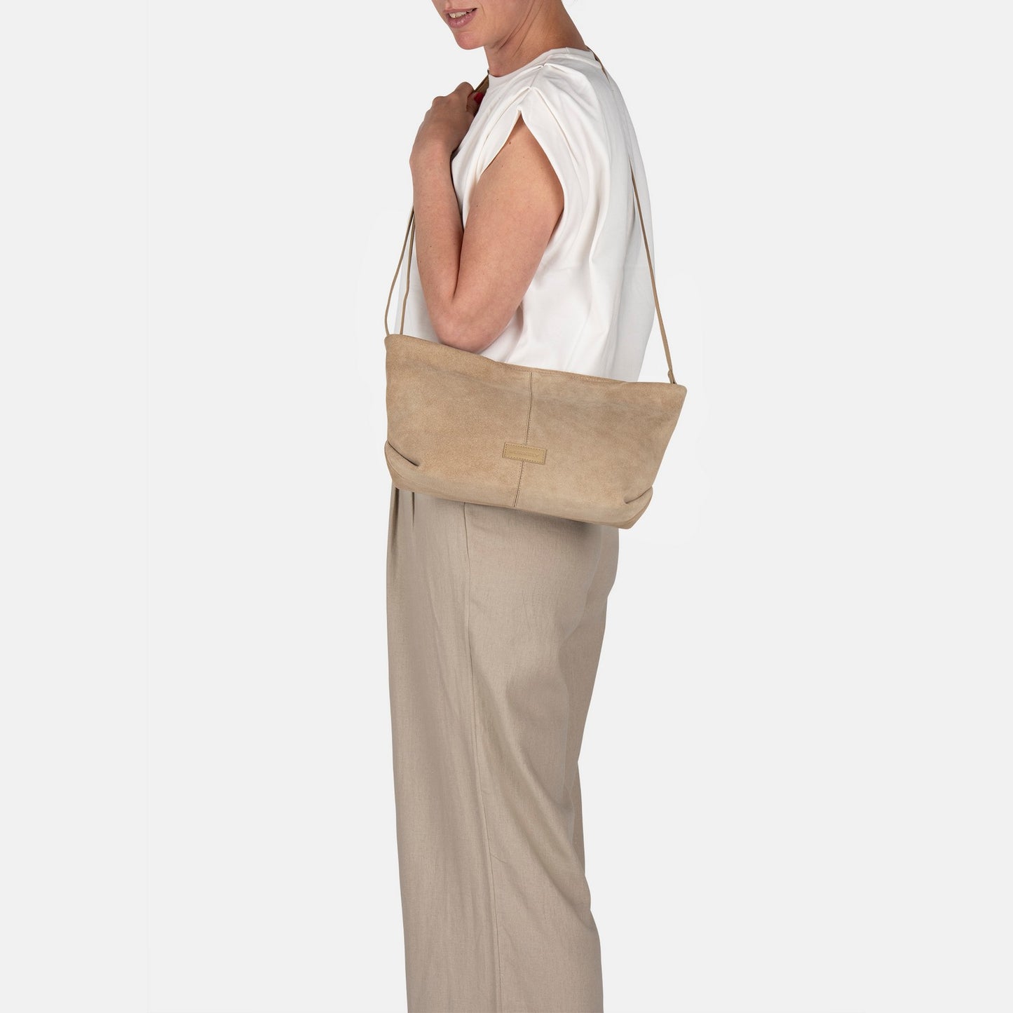 Crosbody tas Vienna - Nude