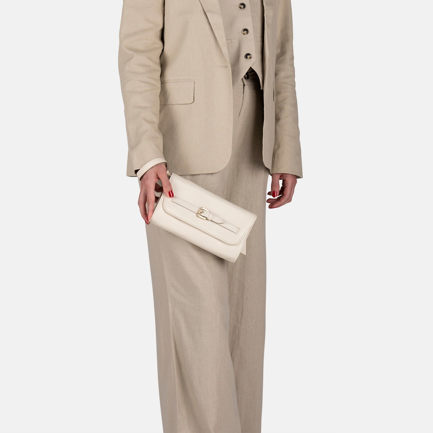 Crossbody Clutch Demi - Off White