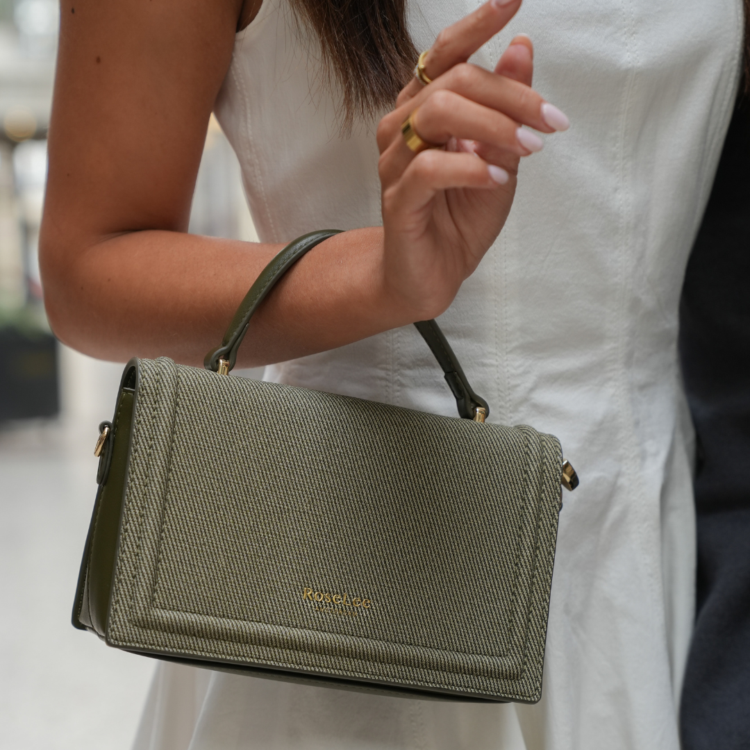 Handtas Megan - Leger groen