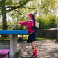 Rugtas klein colourblocking - Feather shuttle & Skate ramp