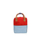 Rugtas klein Colourblocking - Red hat & Zissou blue