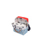 Rugtas klein Colourblocking - Red hat & Zissou blue