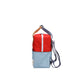Rugtas klein Colourblocking - Red hat & Zissou blue