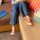 Rugtas klein Colourblocking - Sandy yellow & Aquatic green