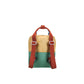 Rugtas klein Colourblocking - Sandy yellow & Aquatic green