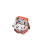 Rugtas klein Colourblocking - Lifebuoy orange & Coral pink