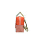 Rugtas klein Colourblocking - Lifebuoy orange & Coral pink