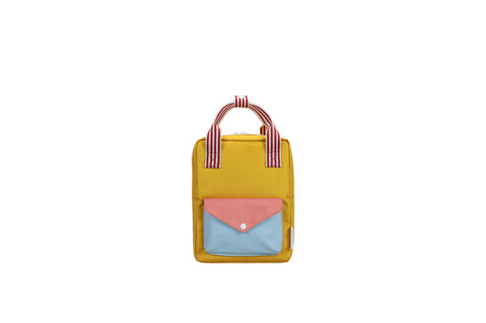Rugtas klein Envelope - Submarine yellow