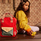 Rugtas klein Envelope - Rood