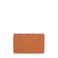 Flower Clutch - Dark brown / Pink