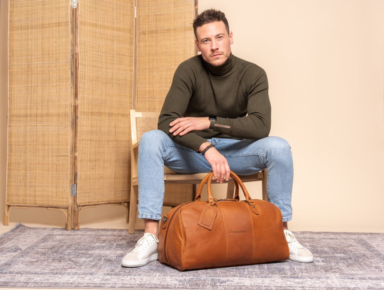 Weekendtas William - Cognac