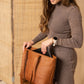 Shopper Monza - Cognac