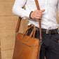 Laptoptas Levanto - Cognac