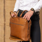 Laptoptas Levanto - Cognac