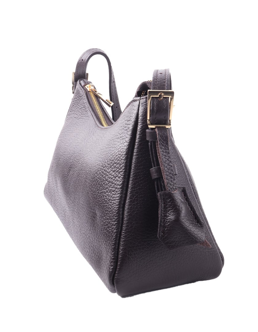 Schoudertas - Donkerbruin