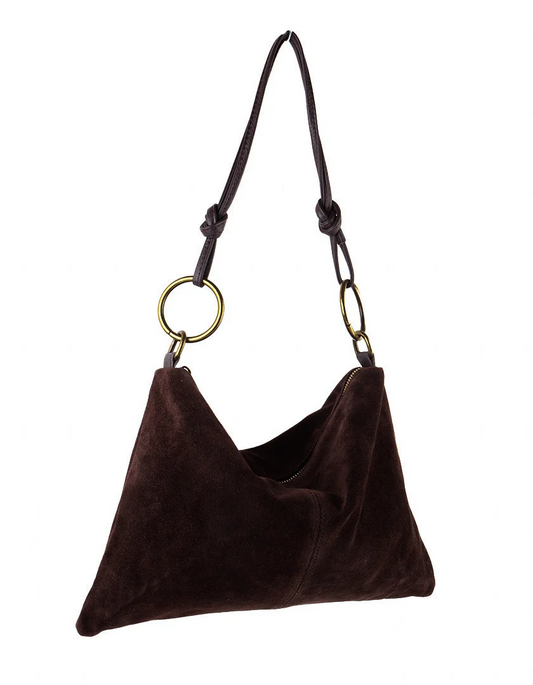 schoudertas - Donkerbruin